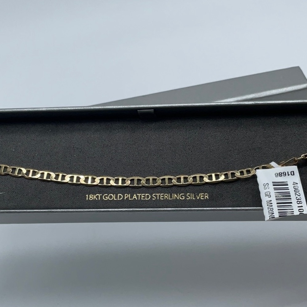 Moricci 18KT Gold plated sterling silver bracelet